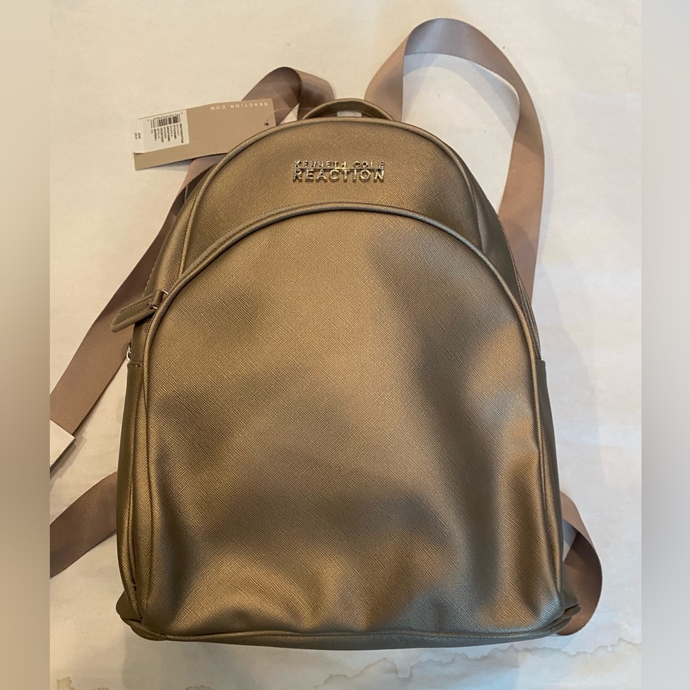 Kenneth Cole Reaction Wanderer Backpack Metallic Pewter